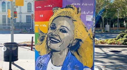 Barcellona vandalizzato murale in onore a Raffaella Carrà, TvBoy ne fa un'altro: 